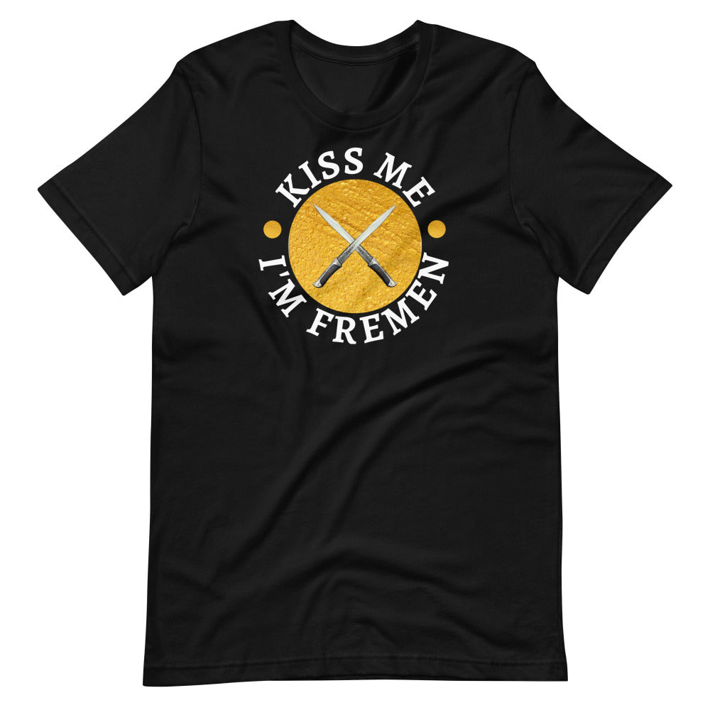 Dune Kiss Me Im Fremen TShirt - Black Color - https://ascensionemporium.net